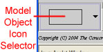 Model Object Icon Selector